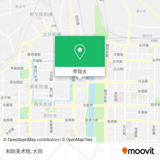 和阳美术馆地图