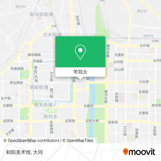 和阳美术馆地图