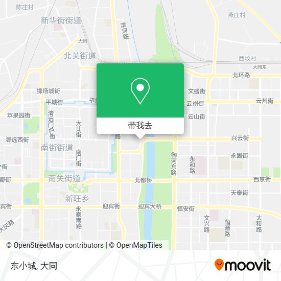 东小城地图