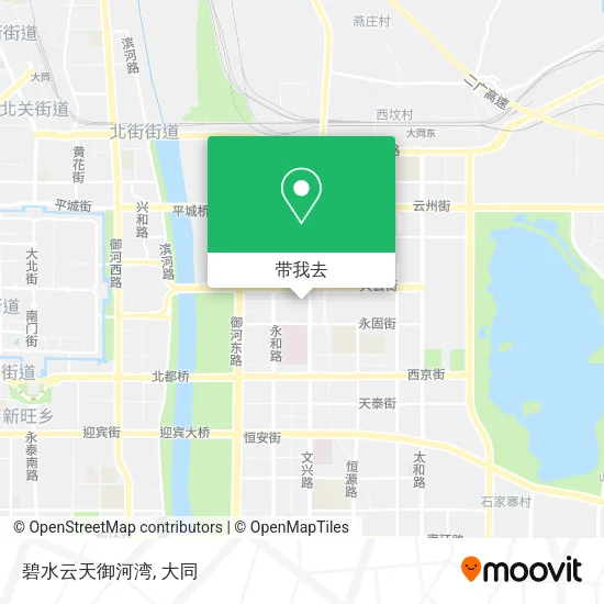 碧水云天御河湾地图