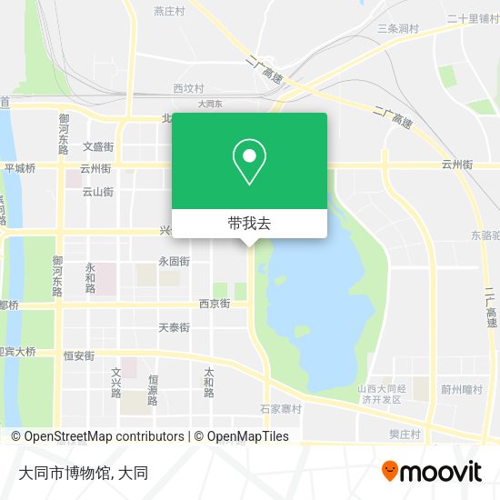 大同市博物馆地图