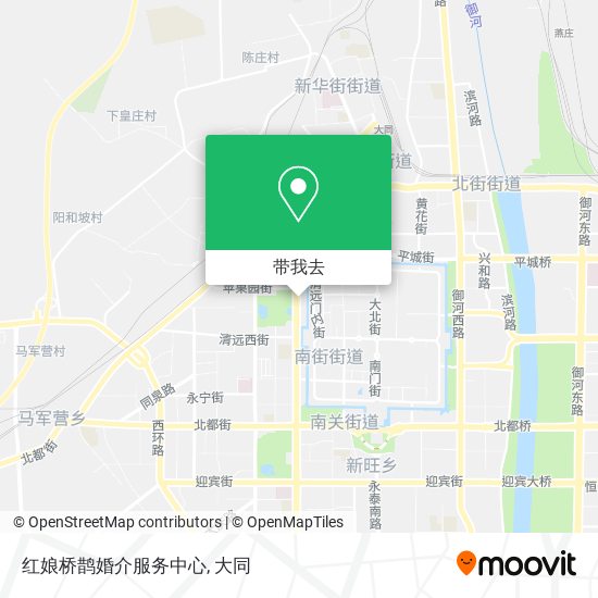 红娘桥鹊婚介服务中心地图