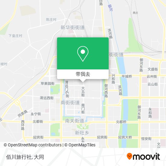 佰川旅行社地图