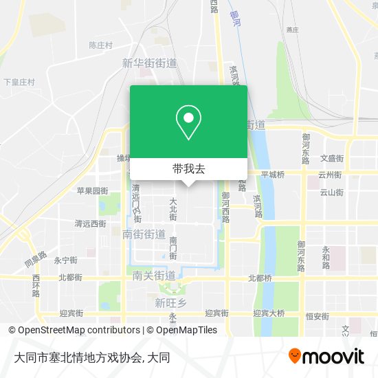 大同市塞北情地方戏协会地图