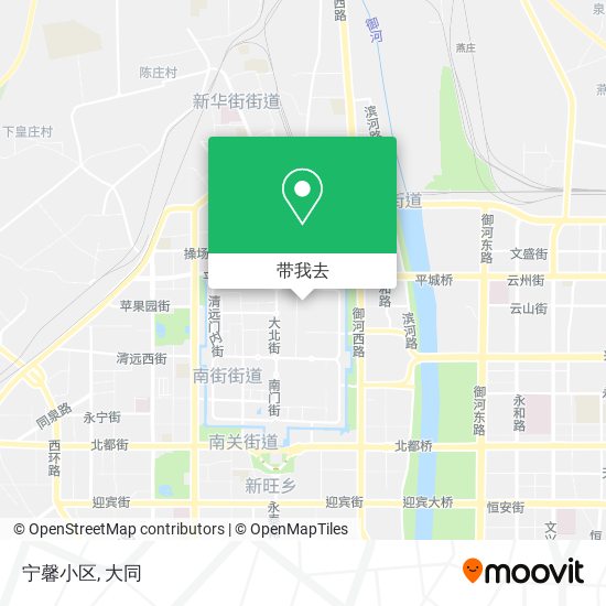 宁馨小区地图