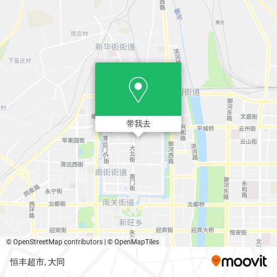 恒丰超市地图