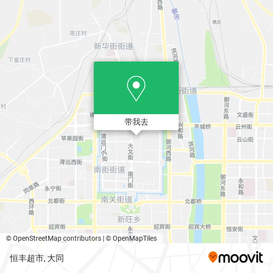 恒丰超市地图