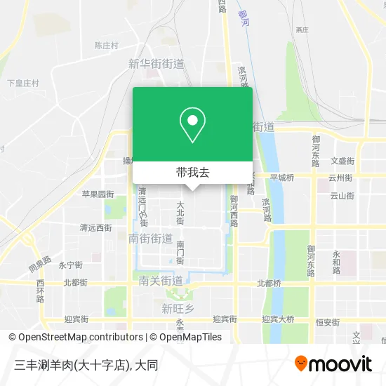 三丰涮羊肉(大十字店)地图