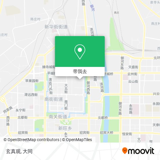 玄真观地图