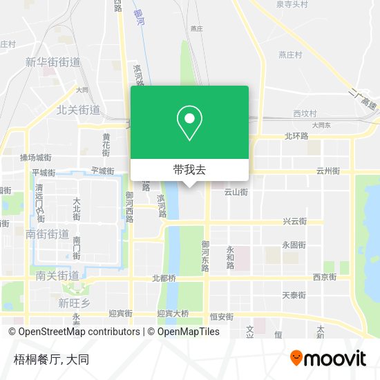 梧桐餐厅地图