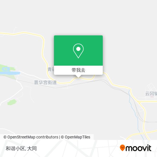 和谐小区地图