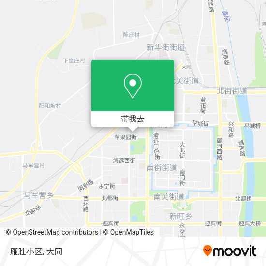 雁胜小区地图