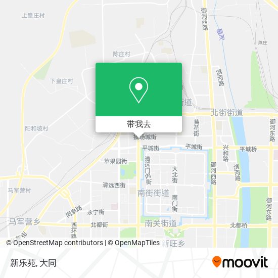 新乐苑地图
