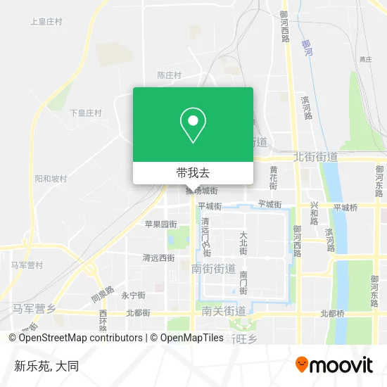 新乐苑地图