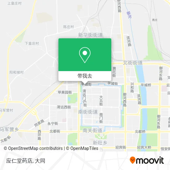 应仁堂药店地图