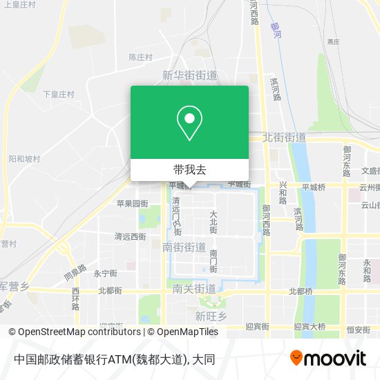 中国邮政储蓄银行ATM(魏都大道)地图