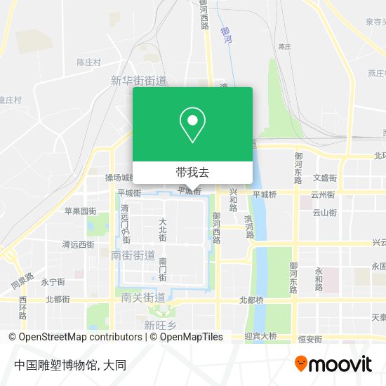 中国雕塑博物馆地图