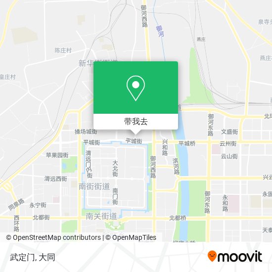 武定门地图