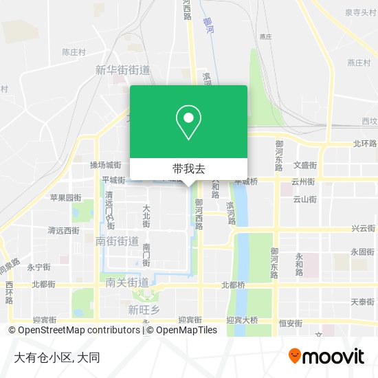 大有仓小区地图