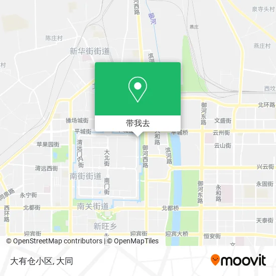 大有仓小区地图