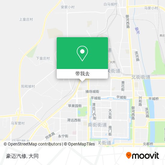 豪迈汽修地图