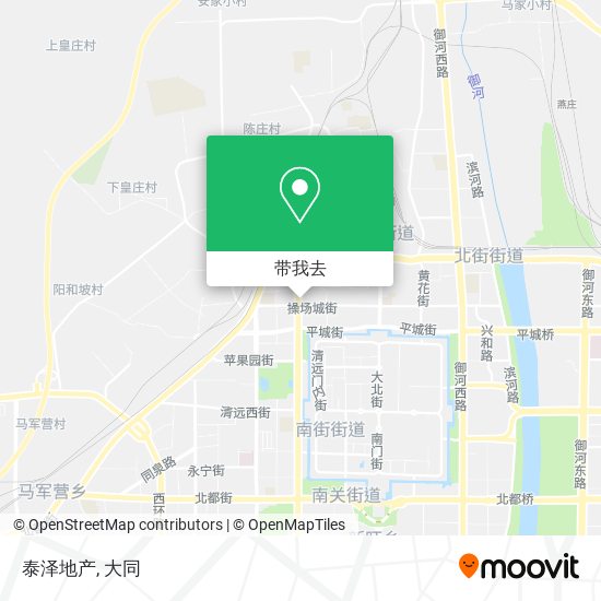 泰泽地产地图