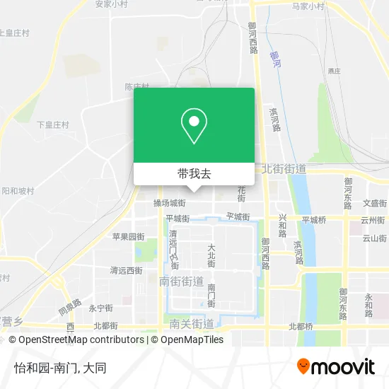 怡和园-南门地图