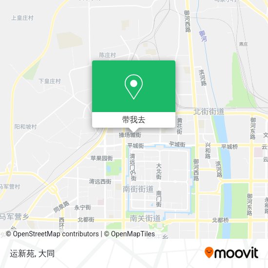 运新苑地图