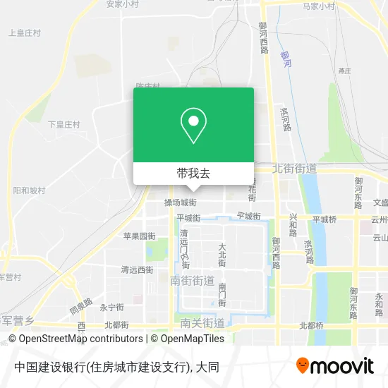 中国建设银行(住房城市建设支行)地图