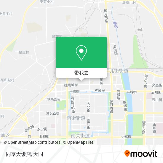 同享大饭店地图