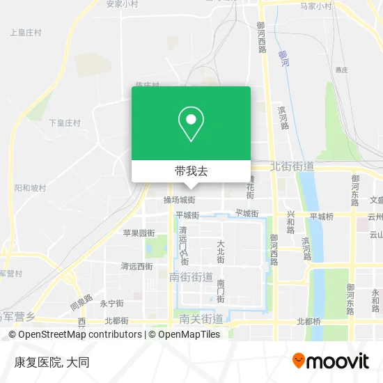 康复医院地图