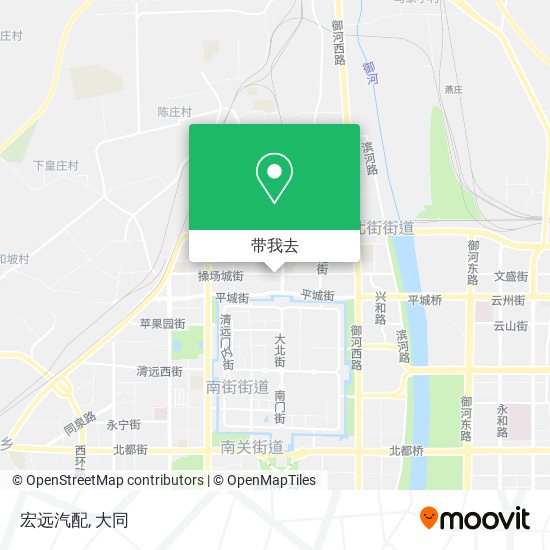 宏远汽配地图