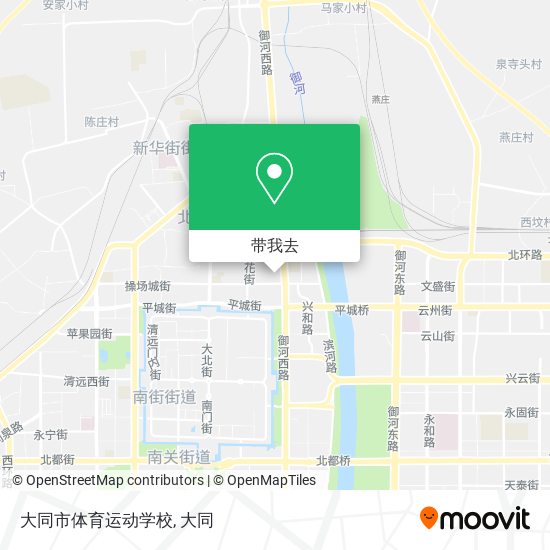 大同市体育运动学校地图