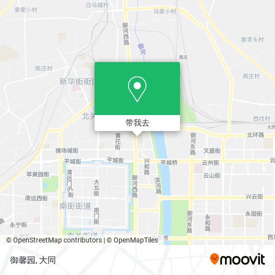 御馨园地图