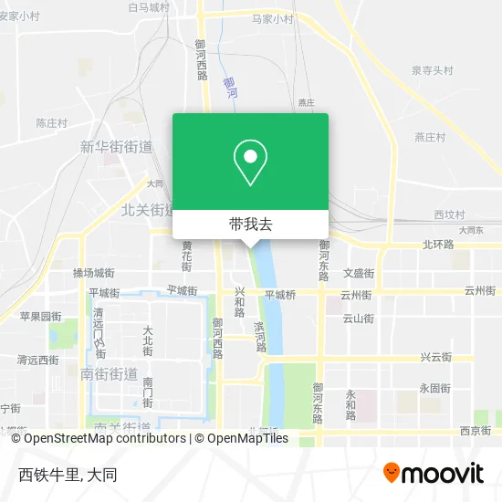 西铁牛里地图