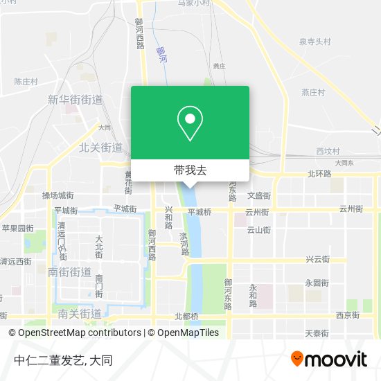 中仁二董发艺地图