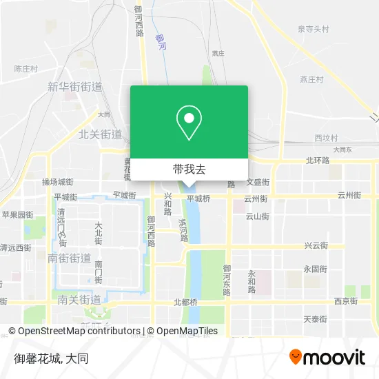 御馨花城地图