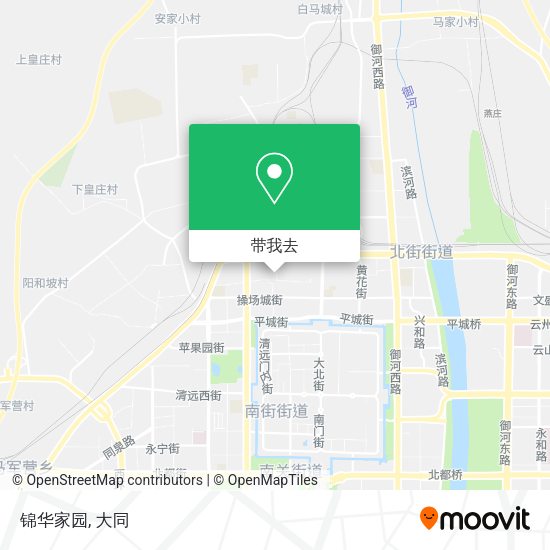 锦华家园地图