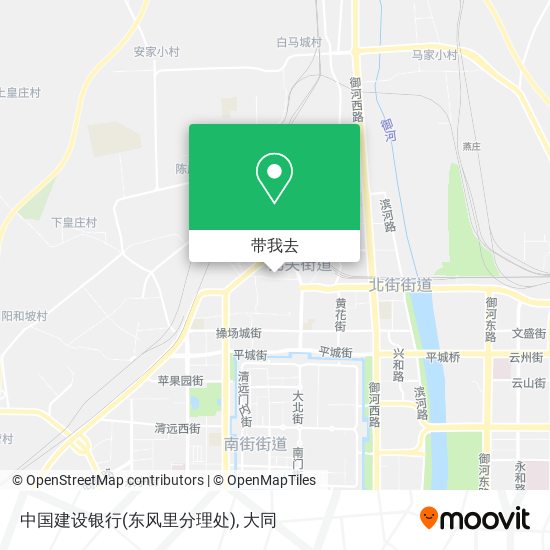 中国建设银行(东风里分理处)地图
