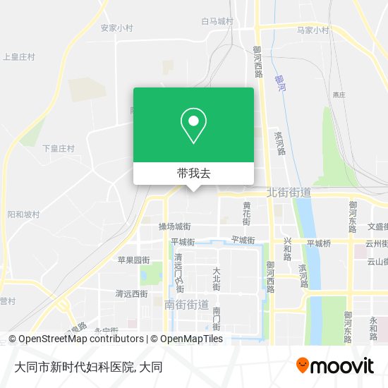 大同市新时代妇科医院地图