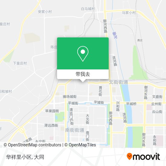 华祥里小区地图
