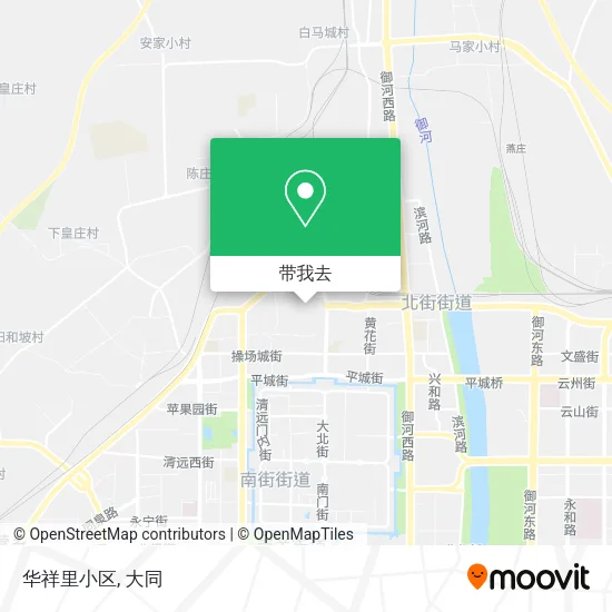 华祥里小区地图