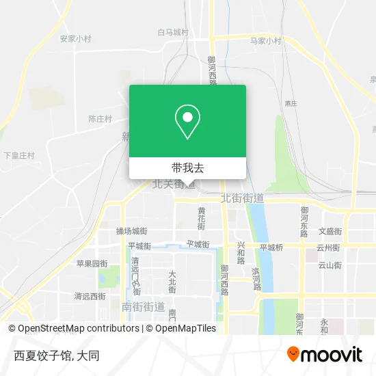 西夏饺子馆地图