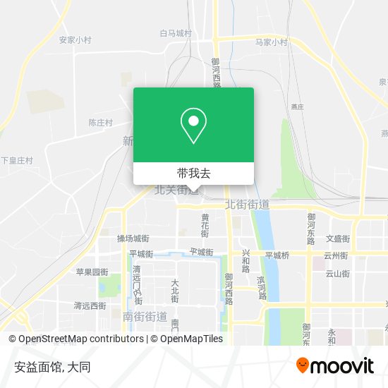 安益面馆地图
