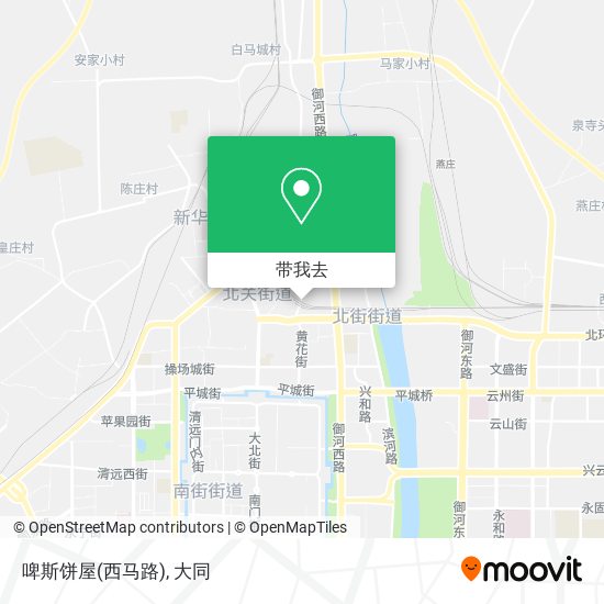 啤斯饼屋(西马路)地图
