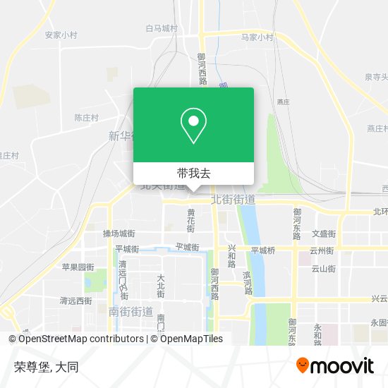 荣尊堡地图