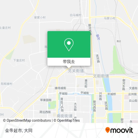 金帝超市地图
