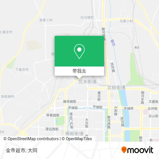 金帝超市地图