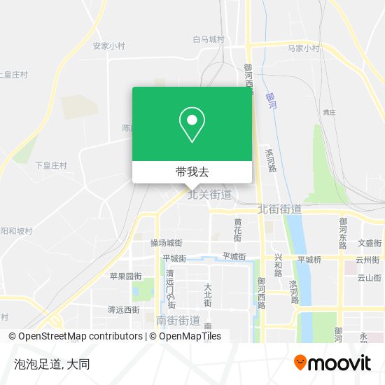 泡泡足道地图