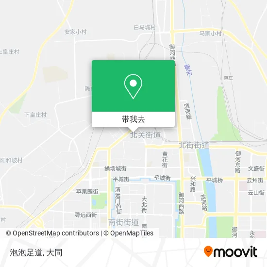 泡泡足道地图